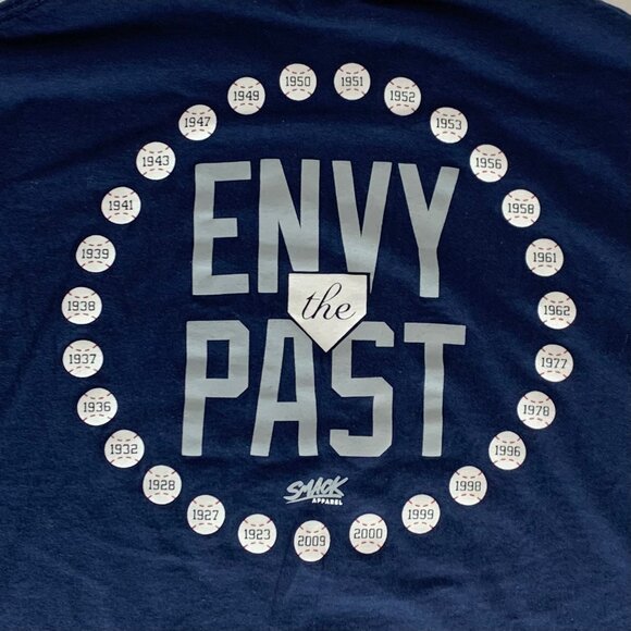 New York Yankees Smack Apparel Fear The Future Envy The Past Shirt Mens Large - Picture 5 of 5